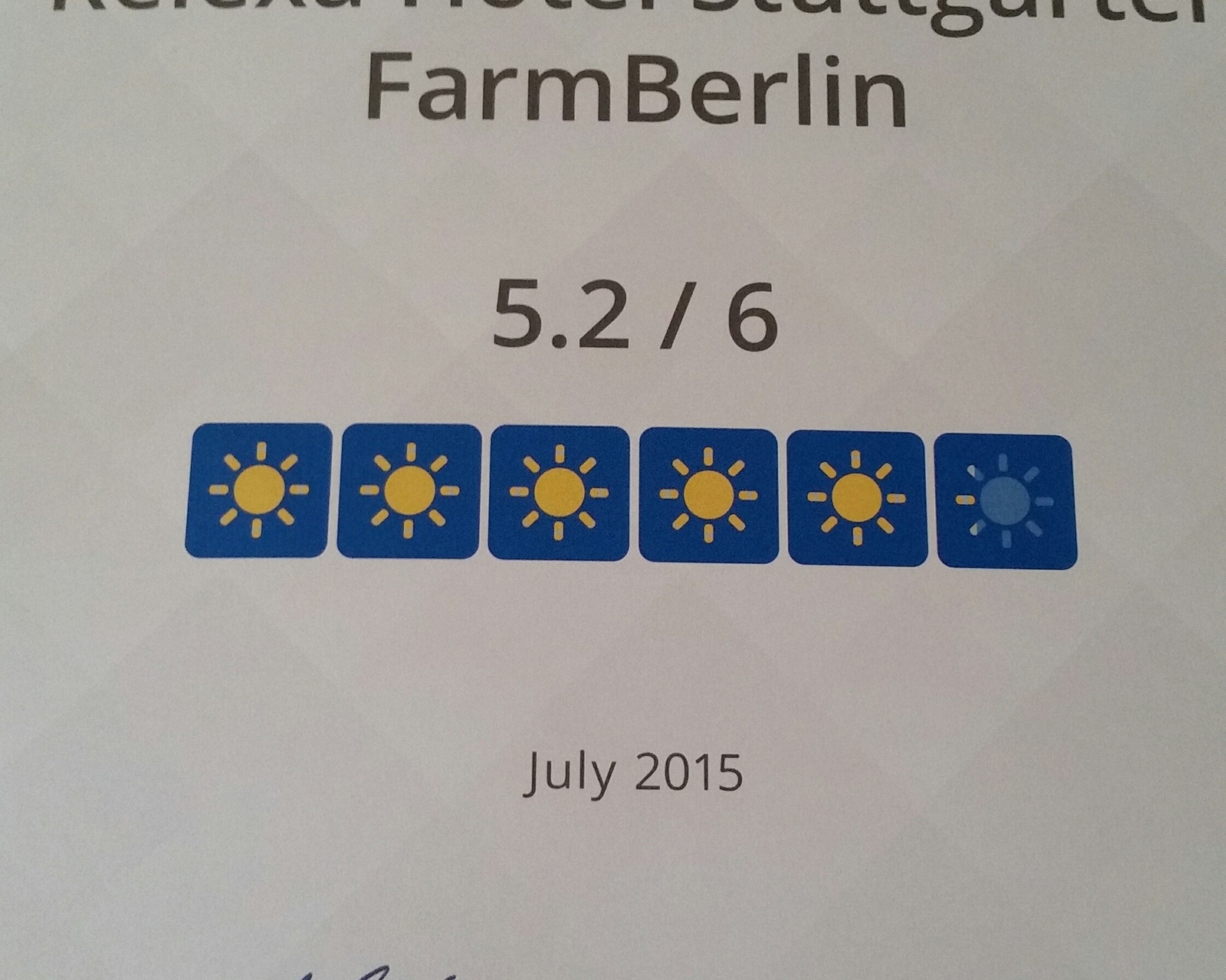 Holiday Check Empfehlung 2015 Holiday Check Empfehlung 2015